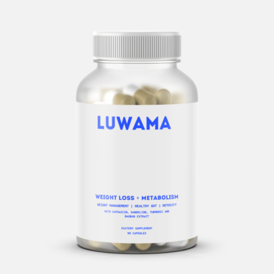 luwama beauty weight loss and metabolism capsules for weight management, healthy and detoxify